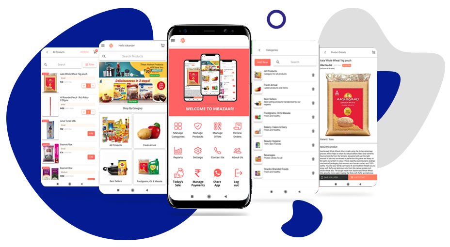 mbazar ecommerce mobile app