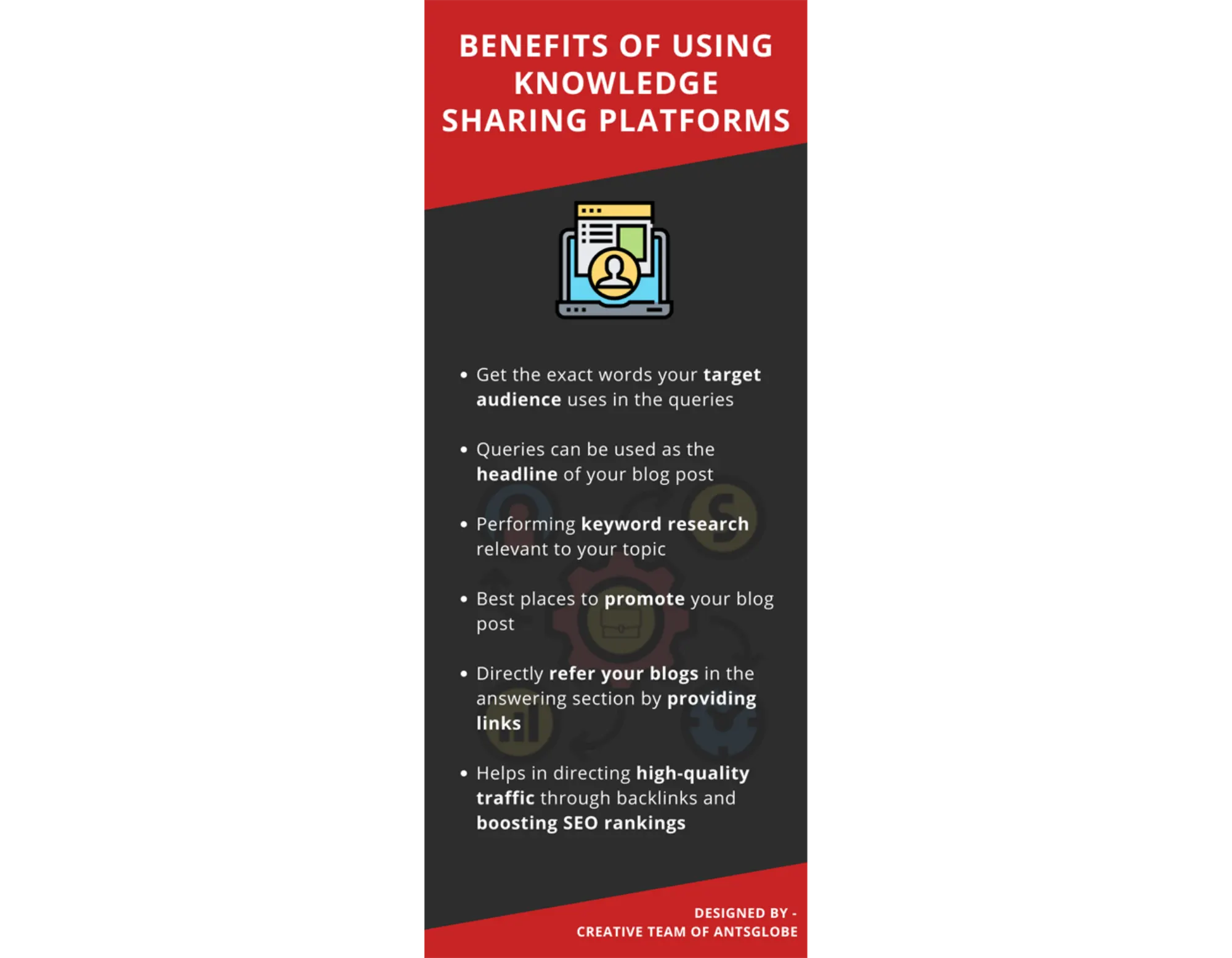 Benefits of using knowledge sharing platforms