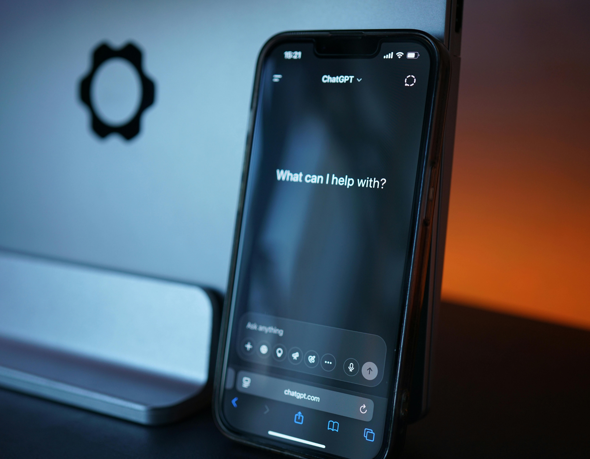 AI agent axample in a mobile phone