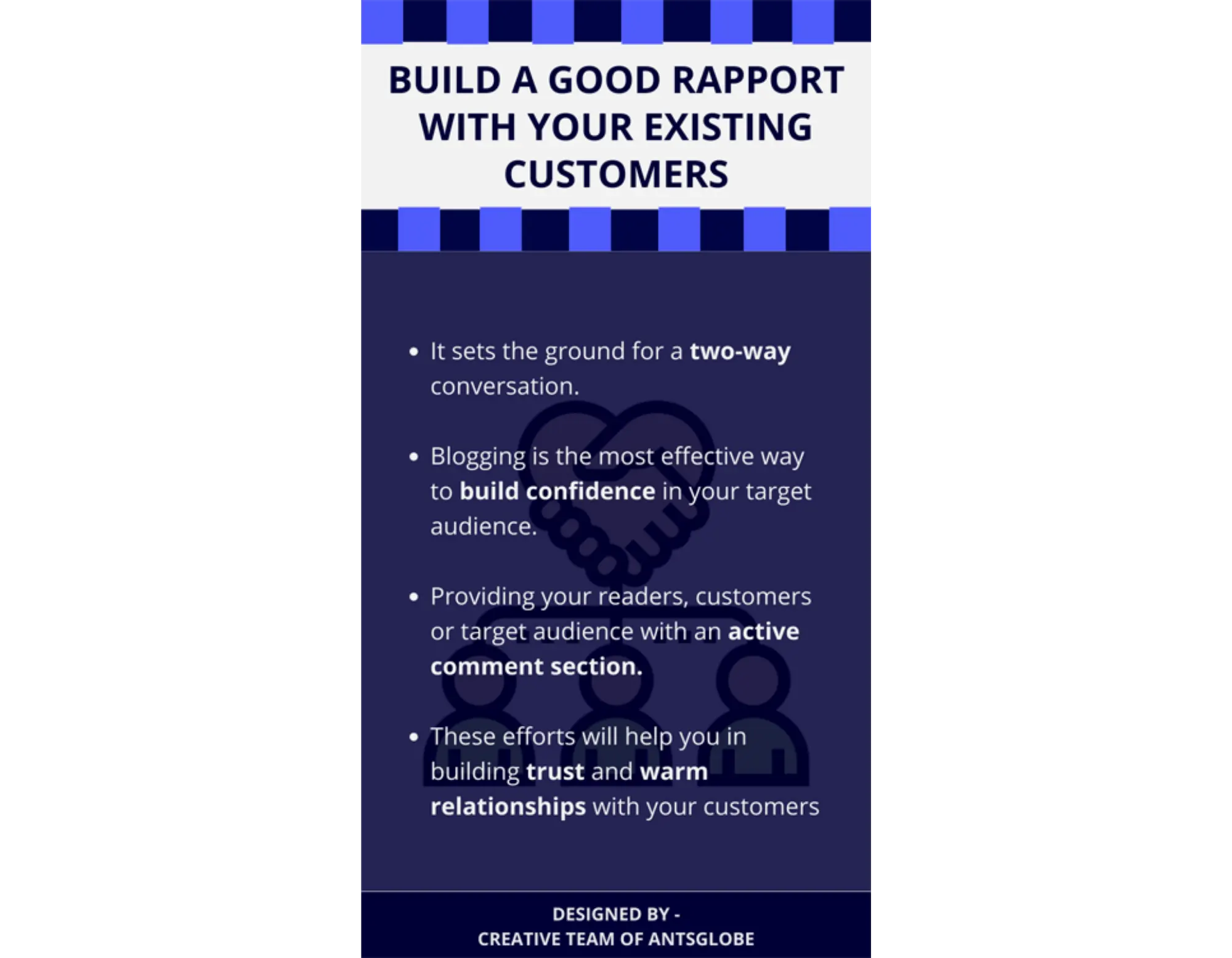 Build A Good Rapport With Your Existing Customers & Prospects