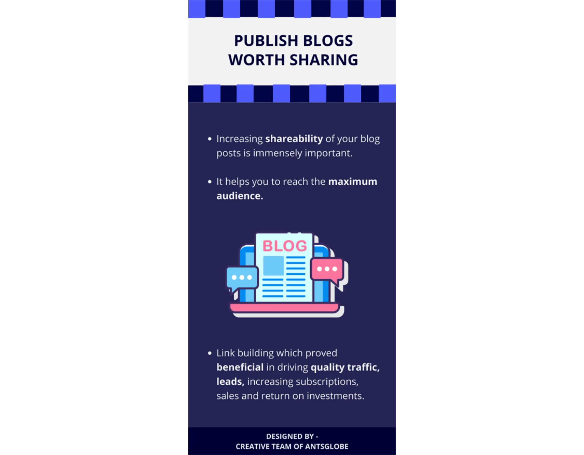 Publish Blogs Worth Sharing
