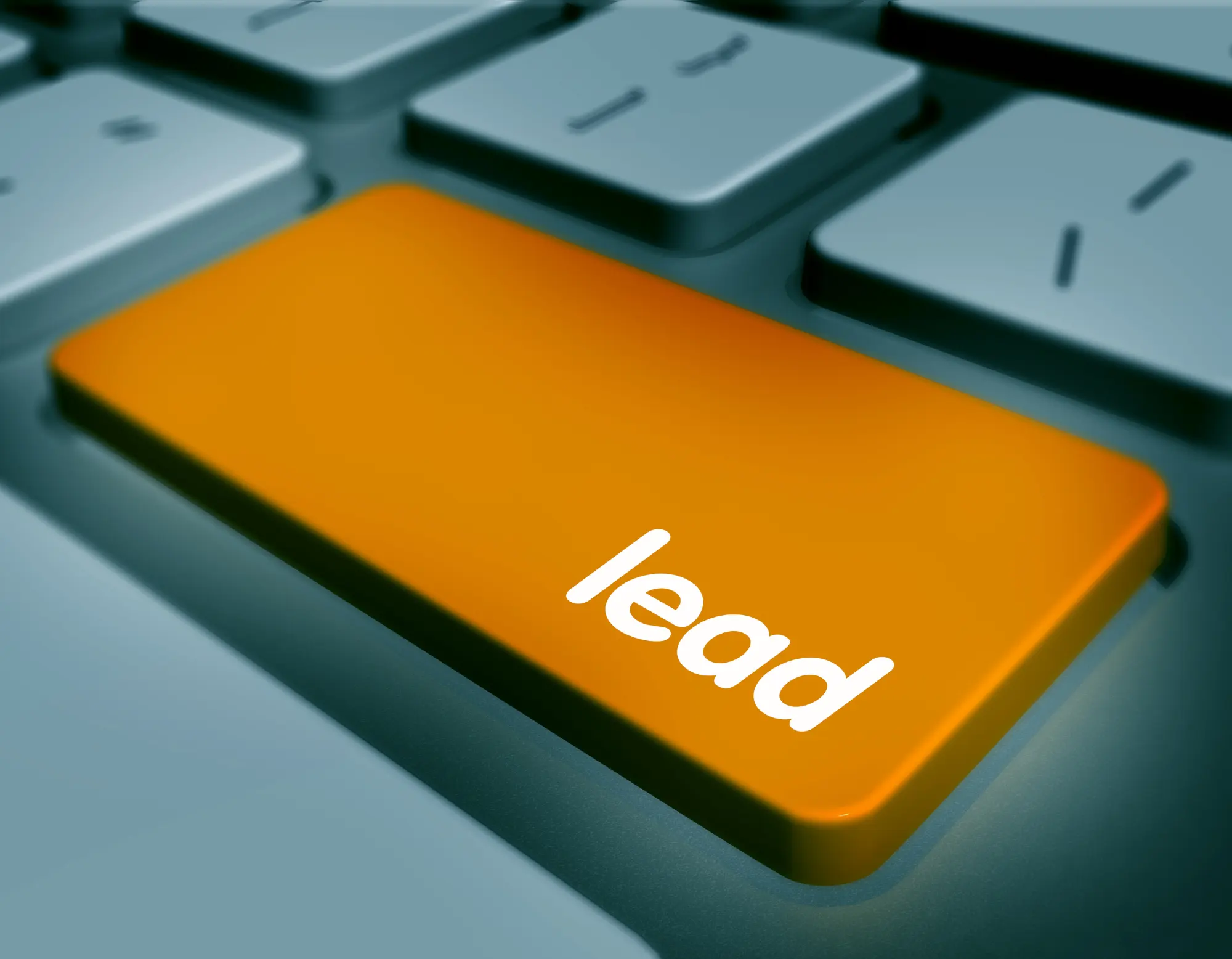 Lead generation form on a website