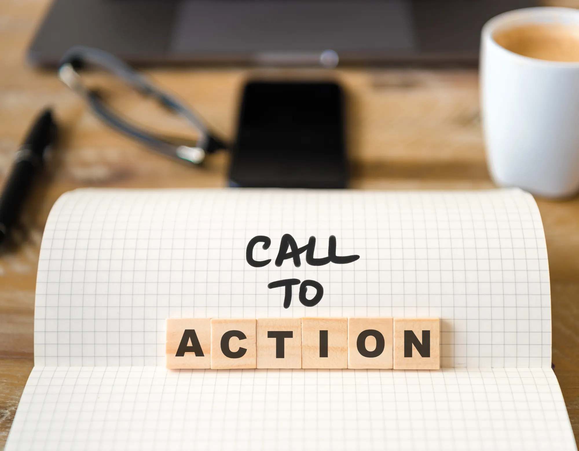 Website call to action feature for business websites