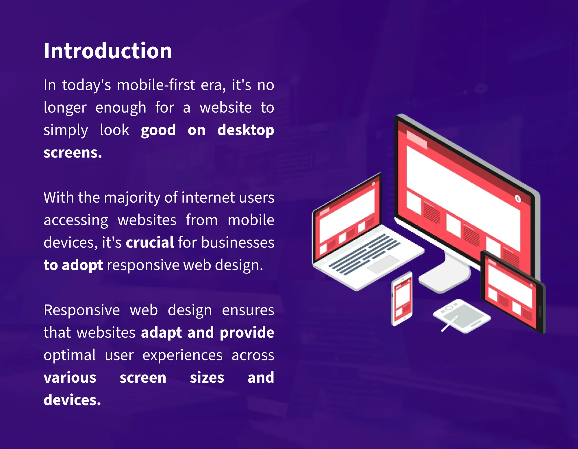 Embrace a Mobile-First Approach